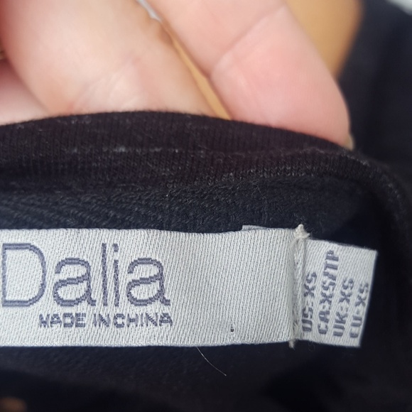 Dalia Shirt Dress Black Size XS - Picture 4 of 4